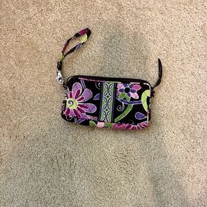 Vera Bradley Purple Punch Wristlet